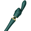 ZALO Kyro Turquoise Žalias Wand - Direct Power 2.0, 2 Attachments, USB