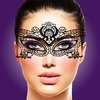 Rianne S Soiree Mask Francoise - Elegant Venetian-Style Face Mask
