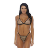 Forplay Sea Gold Bikini Set L - Elegant Gold Swimwear with Rhinestones