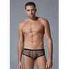 Allure Male Power Star Mesh Brief S/M - Ultra Sheer All-Star Design