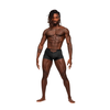 Male Power Magnificence Mini Short L Juodas Cut-Out Design