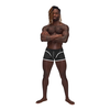 Male Power Sport Mesh Mini Short L Juodas Athletic Design