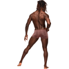 Male Power Mini Short L Mauve - Low Waist, Full Coverage Underwear