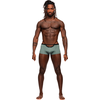 Male Power Magnificence Mini Short S Jade - Cut-Out Waistband Detail