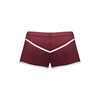 Male Power Sport Mesh Mini Short S Burgundy - Breathable Athletic Design