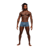 Mėlyna Male Power Mini Short S Mėlyna - Low Waist Stretch Briefs