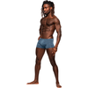 Mėlyna Male Power Mini Short S Mėlyna - Low Waist Stretch Briefs