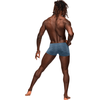Mėlyna Male Power Mini Short S Mėlyna - Low Waist Stretch Briefs