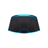 Male Power Uplift Mini Short S Juodas Satin Waistband Comfort Fit