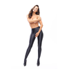Misso Passion P800 Shiny Juodas Tights with Decorative Cutout M