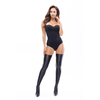 Misso Passion S800 Self-Supporting Stockings Juodas XL Silicone Band