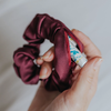 My Own Filo Mano paties Filo Scrunchie su slapta kišene - Violetinė