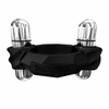 Bathmate HydroVibe Hydrotherapy Ring Juodas - Vibrating Vanduo System