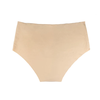 Bye Bra - Invisible High Brief Nude + Juodas XXL