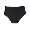 Bye Bra - Invisible High Brief Nude + Juodas XXL