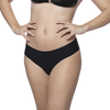 Bye Bra Invisible Hipster Set Nude &amp; Juodas S - Seamless Comfort 2 vnt.