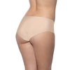 Bye Bra Invisible Hipster Set Nude &amp; Juodas S - Seamless Comfort 2 vnt.