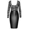 Noir lace dress L