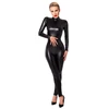 Noir Jumpsuit Zip S