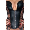 Orion 2611236 Corsage Lace Erotinių apatinių komplektas, juodas L dydis
