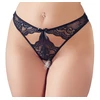 Noxqse Crotchless Briefs juodas L