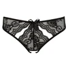 Noxqse Crotchless Briefs juodas S
