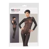 Noxqse Collar Katės kostiumas su nėriniuota apykakle S/M
