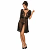 Obsessive - Lucita Peignoir Juodas S/M