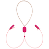 OhMiBod Sphinx Bluetooth Wearable Vibrating Clamps - App-Controlled, Juodas