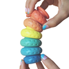 CLASSIC Ohnut – klasikiniai minkšti buferiniai žiedai (4 komplektas) Pride Rainbow