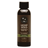 Earthly Body Guavalva Natural Massage Oil 60 ml - Hemp &amp; Vitamin E Blend