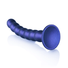 Ouch By Shots Ouch! Beaded Silicone Intimate Machine 20.5cm Metallic Suction Base