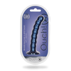 Ouch By Shots Ouch! Beaded Silicone Intimate Device 16.5 cm Metallic with Suction Cup
