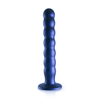 Ouch By Shots Ouch! Beaded Silicone Intimate Machine 20.5cm Metallic Suction Base