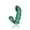 Ouch By Shots OUCH! Beaded Vibrating Prostate Device Metallic Žalias with Remote