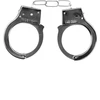 Ouch By Shots Ouch! Beginner's Metal Handcuffs with Quick-Release System, Sidabrinis