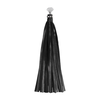 Ouch By Shots DIAMOND Line Flogger - Elegant Faux Leather Whip with Studded Handle
