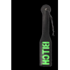 Ouch By Shots OUCH! Glow in the Dark Paddle - Fluorescent Žalias Bondage Priedas