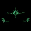 Ouch By Shots Rimba Glow-in-the-Dark Face Decorative Jewelry Stickers