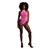 Ouch By Shots Rožinė NEON Body Halter Neck UV-Activated Lingerie Neon Rožinė Size XS-XL