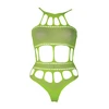 Ouch By Shots Rožinė OUCH! Neon Body with Grecian Neckline UV Reactive - Neon Rožinė, Size XS/XL