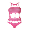 Ouch By Shots Rožinė OUCH! Neon Body UV-Activated Grecian Neckline Neon Rožinė XS/XL