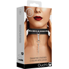 Ouch By Shots Shots Diamond Series Adjustable Collar with Leash, Juodas, Studded Design