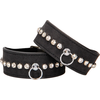 Ouch By Shots DIAMOND Diamond Studded Adjustable Faux Leather Wrist Restraints
