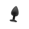 Ouch By Shots Sinner Gear Silicone Intimate Plug Extra Large with Decorative Gem
