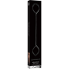 Ouch By Shots Ouch! Adjustable Steel Spreader Bar with Velcro Cuffs 54.5cm Juodas