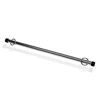 Ouch By Shots Sinner Gear Spreader Bar 40 cm - Adjustable Sidabrinis Bondage Priedas