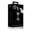 Ouch By Shots Furry Metal Hand Cuffs - Juodas