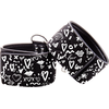 Ouch By Shots Ouch! Love Street Art Fashion Adjustable Wrist Cuffs with Velcro Fastening