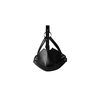 Ouch By Shots Ouch! Adjustable PU Leather Head Harness with Breathable Ball Gag Juodas
